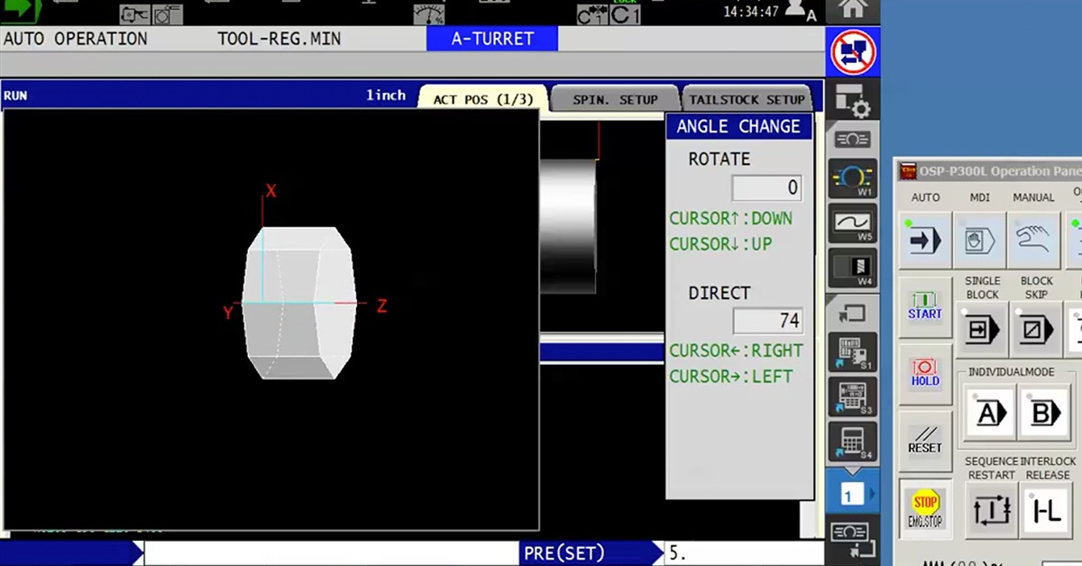 Okuma User Tips: OSP-P300L 3D Graphics Tool Okuma User Tips: OSP-P300L 3D Graphics Tool